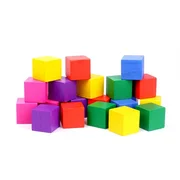 купить Кубики Цветные 20 элементов