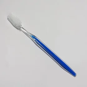 Зубная щётка, 17,5 см, цвет прозрачныйсиний