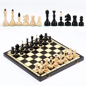 Шахматы польские Madon Элегантные, 48 х 48 см, король h-10 см