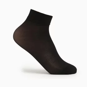 Носки женские 30 den, цвет чёрный, размер 36-40