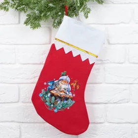 Мешок - носок для подарков Дед Мороз