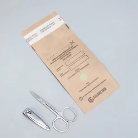 Крафт-пакет для стерилизации, 75 150 мм, самоклеящийся, фасовка 100 шт, цвет коричневый