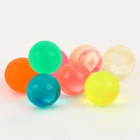 Мяч каучук Неон, 1,7 см, цвета МИКС