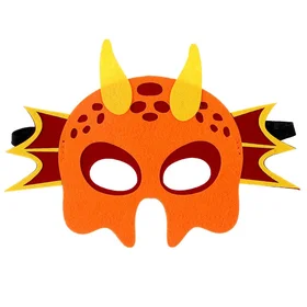 Карнавальная маска Дракоша