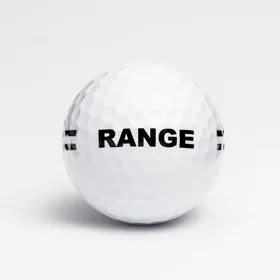Мяч для гольфа PGM Range, двухкомпонентный, d-4.3, белый