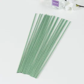 Палочка фибровая для аромадиффузора Светло-зелёная 0,3х0,3х25 см