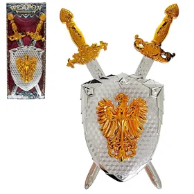 Набор рыцаря Орден Орла, два меча и щит