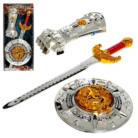 Набор рыцаря Орден Льва, меч, перчатка и щит