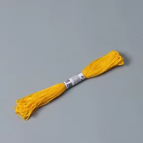 Шнур бытовой Помощница, d2 мм, 20 м, цвет жёлтый