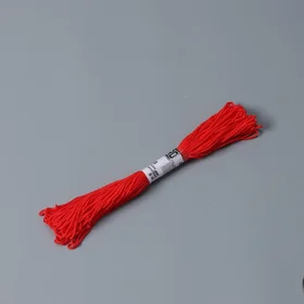 Шнур бытовой Помощница, d2 мм, 20 м, цвет красный