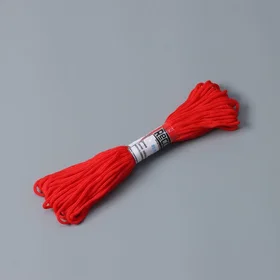 Шнур бытовой Помощница, d3 мм, 20 м, цвет красный