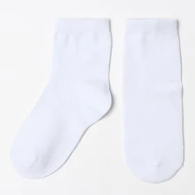 Носки для мальчиков, цвет белые, размер 10-12 18-23