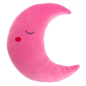 Мягкая игрушка-подушка Луна, цвет розовый, 30 см