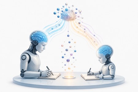 Knowledge distillation online