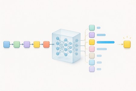 Next token prediction