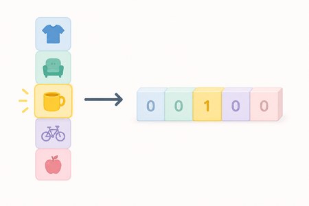 One-hot encoding