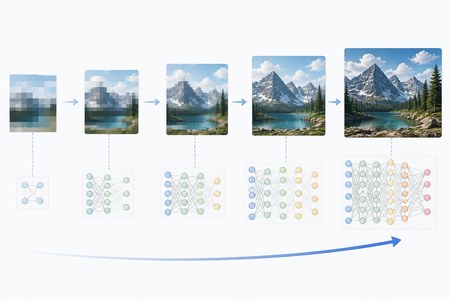 Progressive resizing