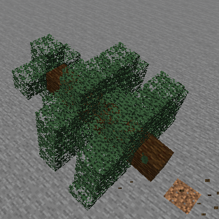 Tree Fall Mod Falling tree (1.21.6 — 1.21.11) — Скачать мод для Minecraft