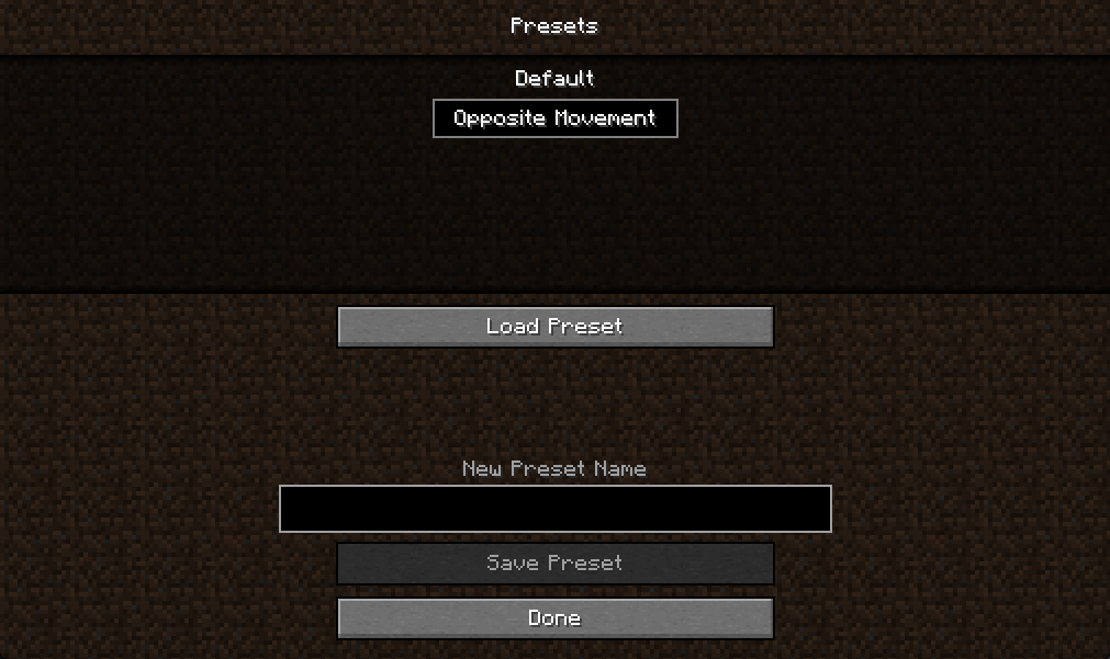 Keybind Presets (1.19.2 — 1.21.6) — Скачать мод для Minecraft