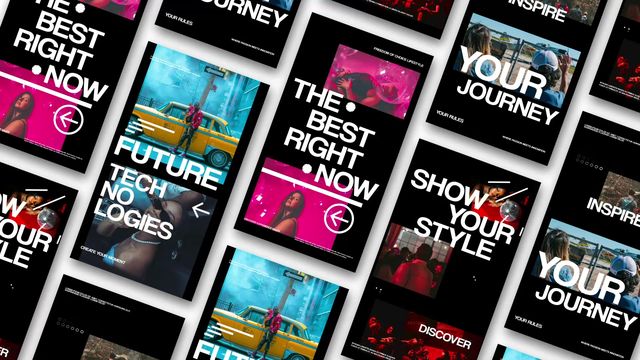 Modern Stories and Posters - Premiere Pro Templates